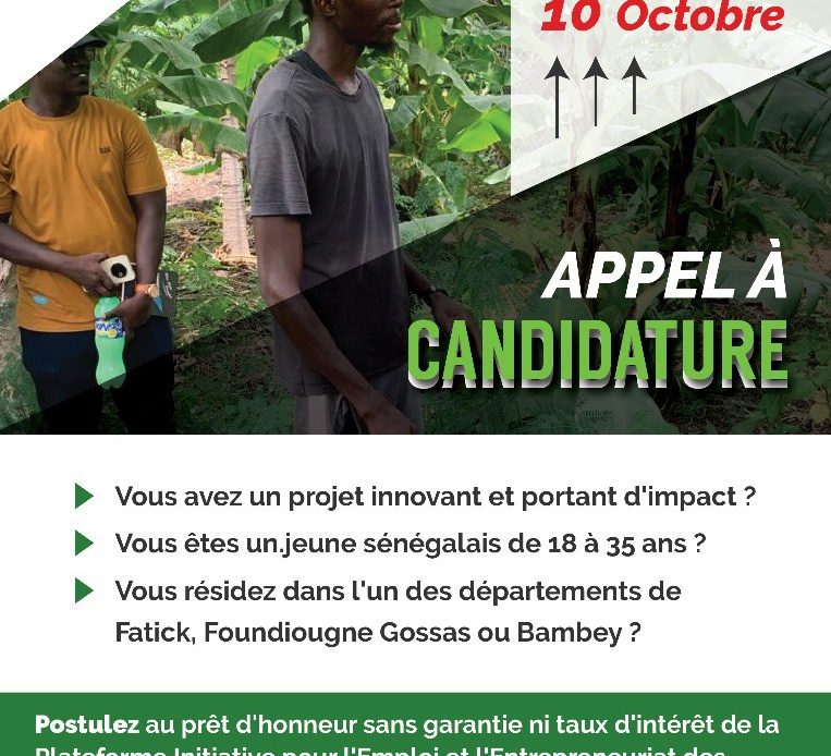 NOTRE APPEL À CANDIDATURE EST PROLONGÉ